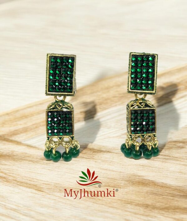 Oxidised Jhumka Earring For Women